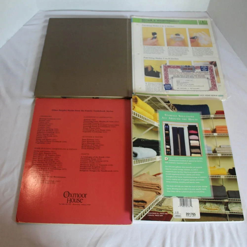 Home Improvement Books Lot‎ DIY Projects Storage Kitchens Bathrooms